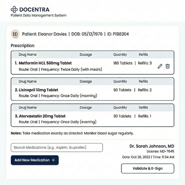 Digital Prescription
